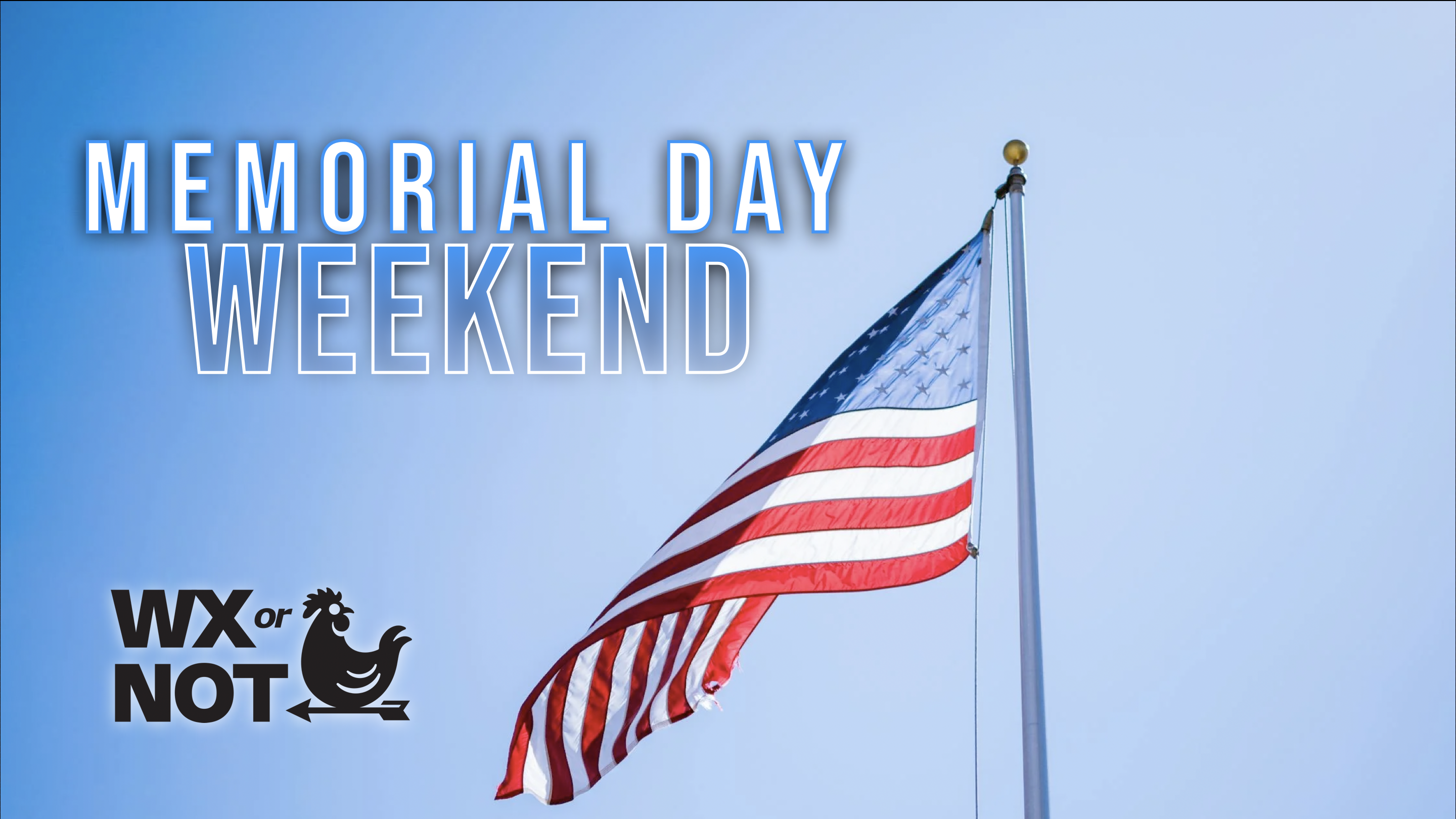 Memorial Day Weekend looks cooler